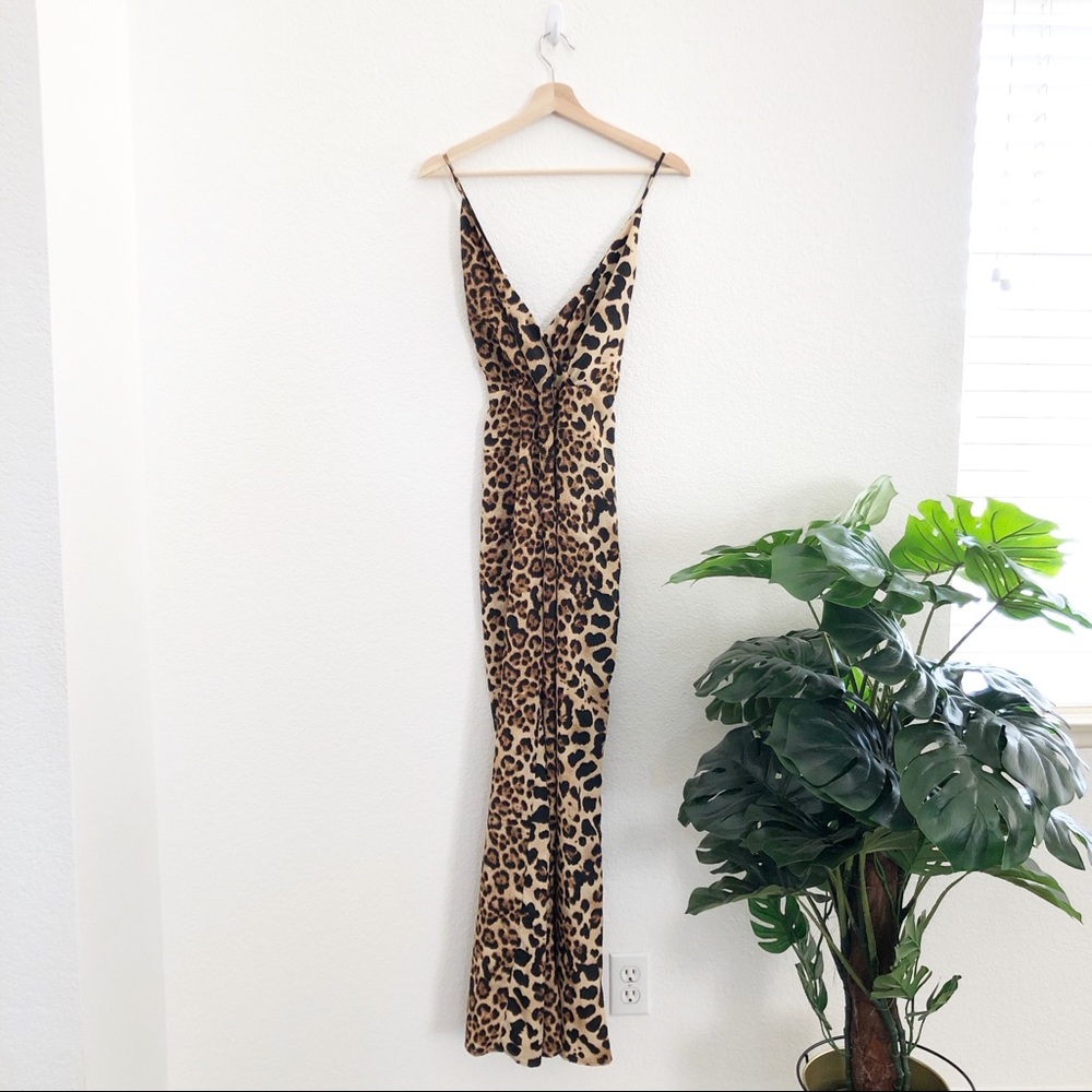 Urban Outfitters Sexy Leopard Jumpsuit sz Medium